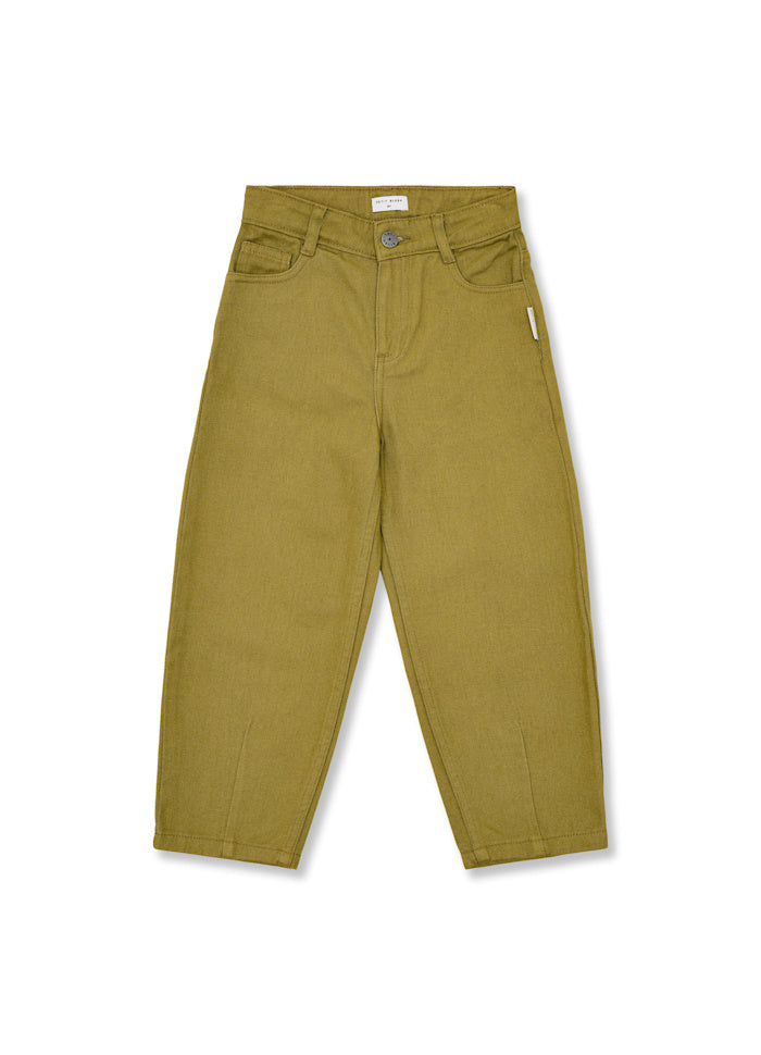 Petit Blush Ballon Fit Jeans Khaki
