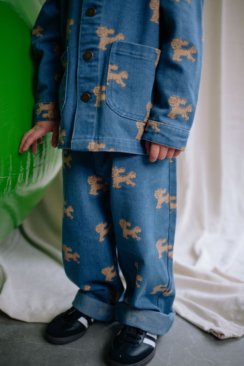 Daily Brat Waddles Dog Denim Pants