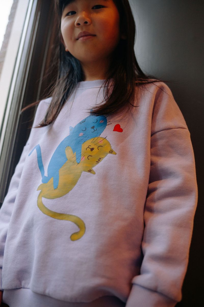 Daily Brat Mcsnuggles Sweater Cuddle Fuddle Lilac
