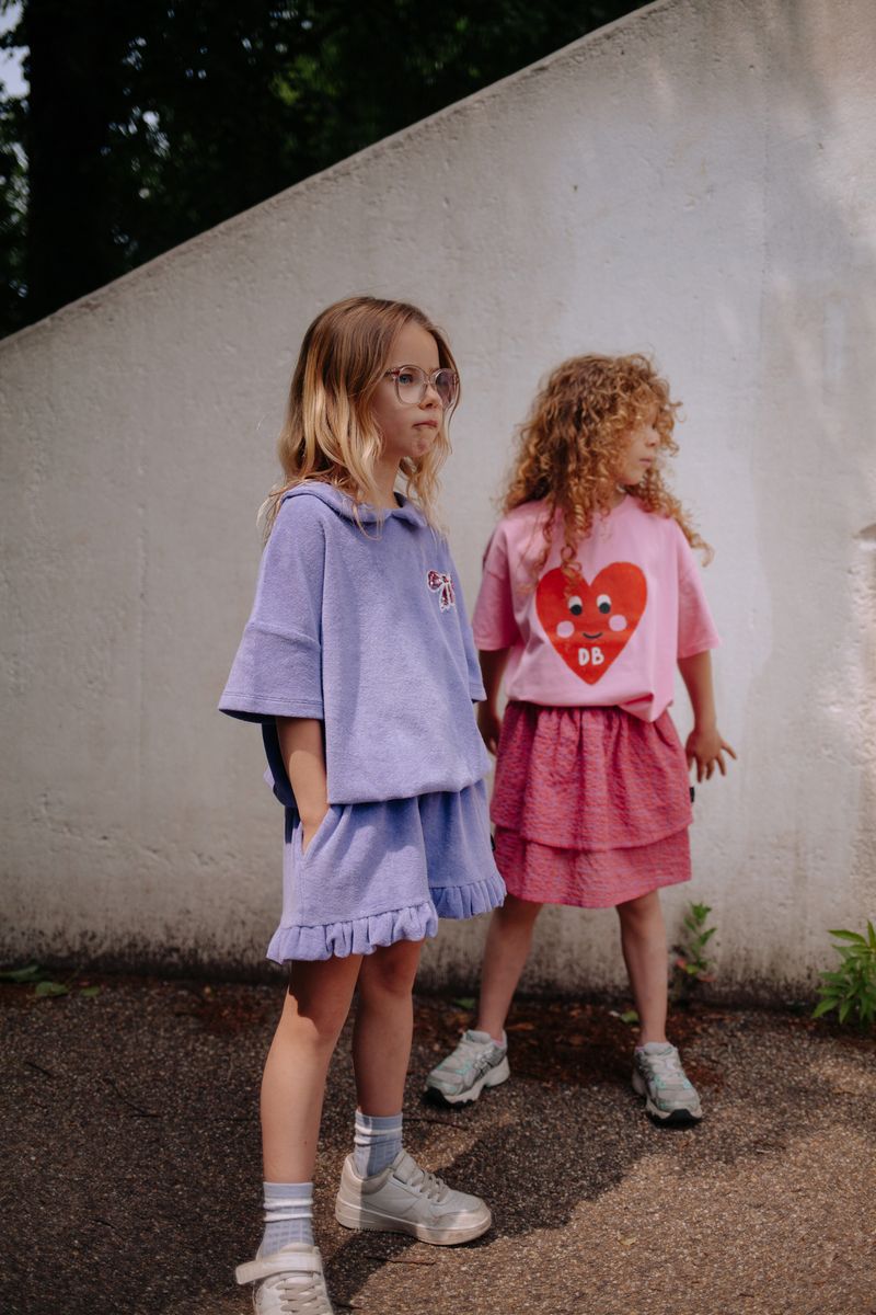 Daily Brat Knotty Skirt Pink