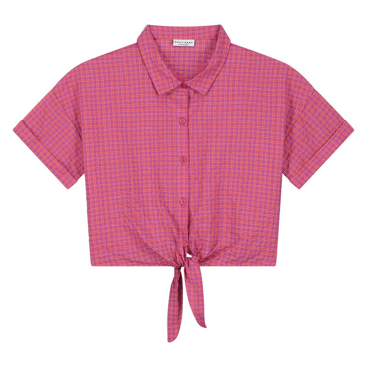 Daily Brat Knotty Shirt Pink