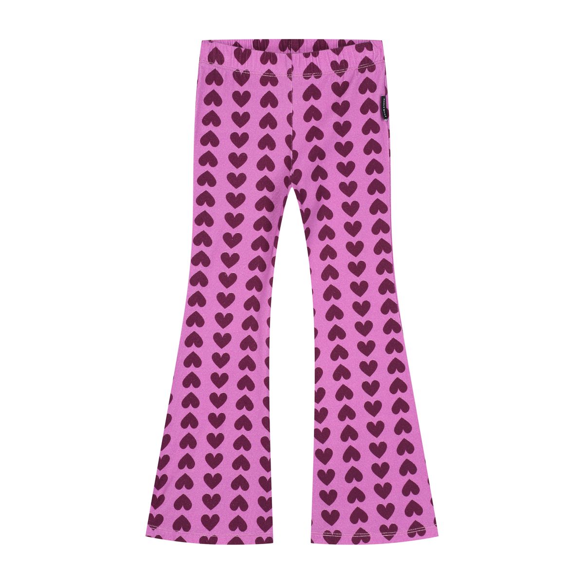 Daily Brat Purple Hearts Flared Legging