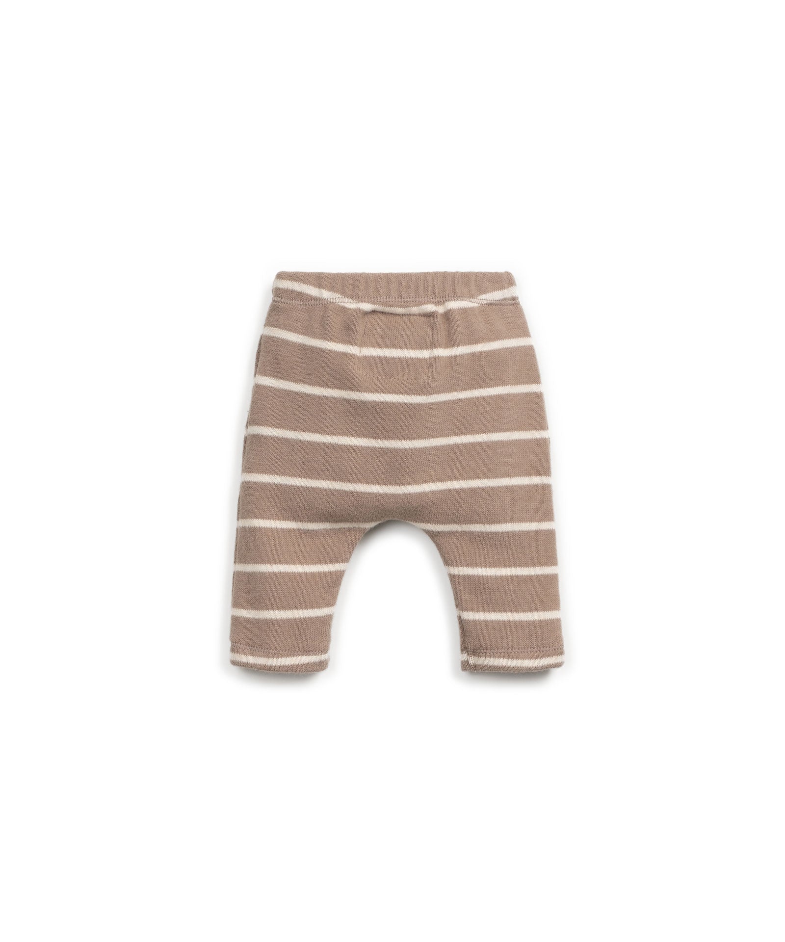 Play Up Striped Jersey Leggings Taupe