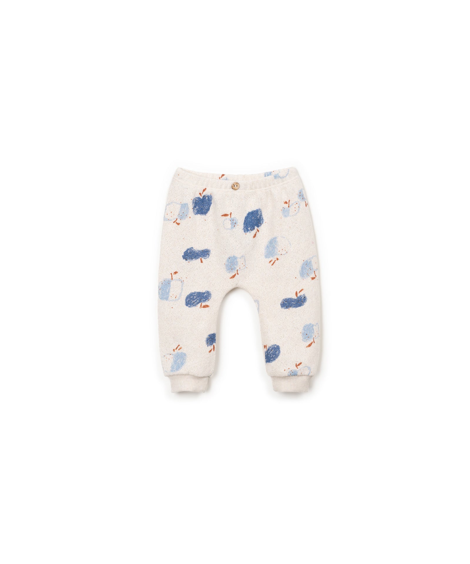 Play Up Printed Jersey Trousers Beige blauw