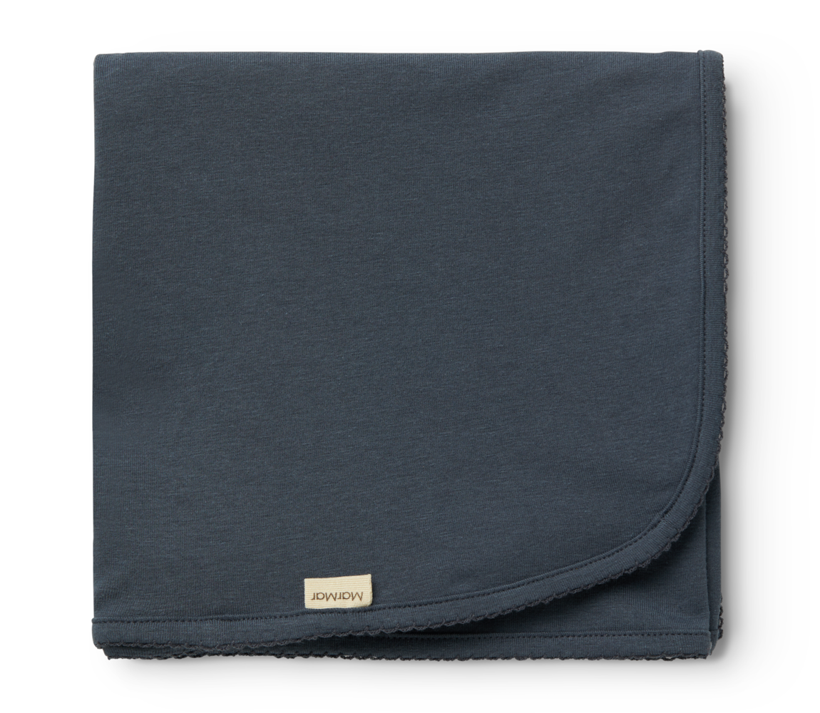 MarMar Copenhagen Omslagdoek Essentials Dark Blue