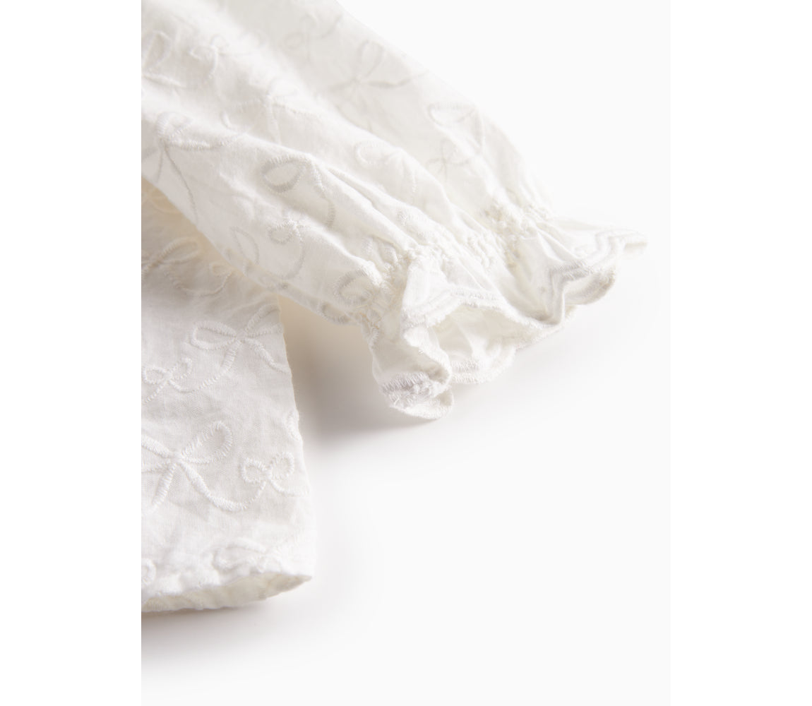 Marmar Copenhagen Tonello Cotton Bow Top Baby