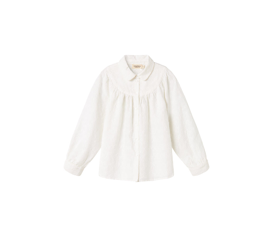 MarMar Copenhagen Trissa Cotton Bow Blouse Girls