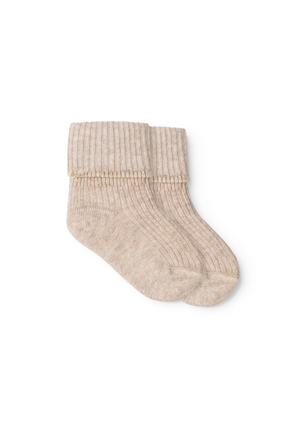 MarMar Copenhagen Socks 2-pack Light Beige Melange