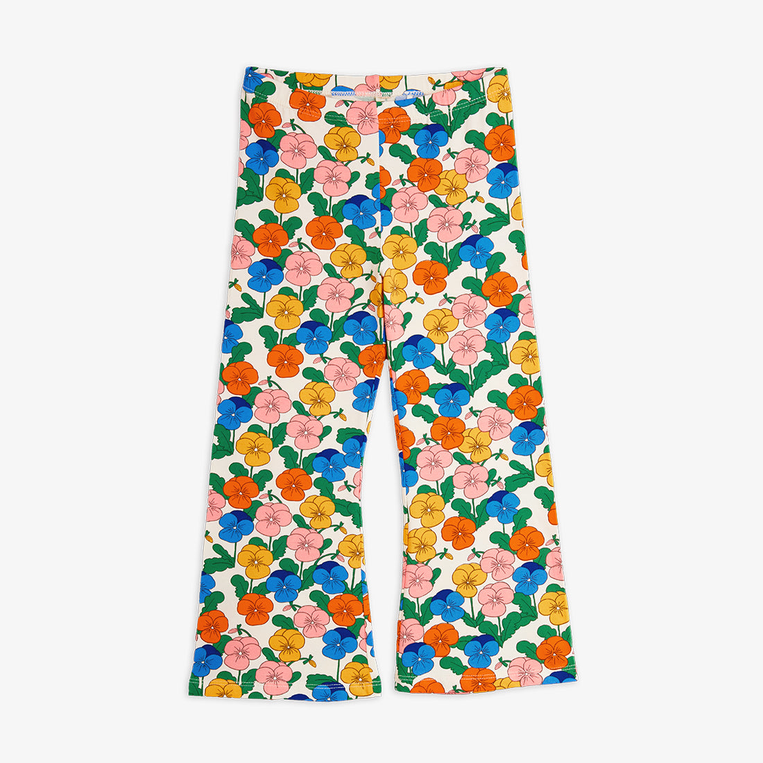 Mini Rodini Violas Aop Flared Trousers