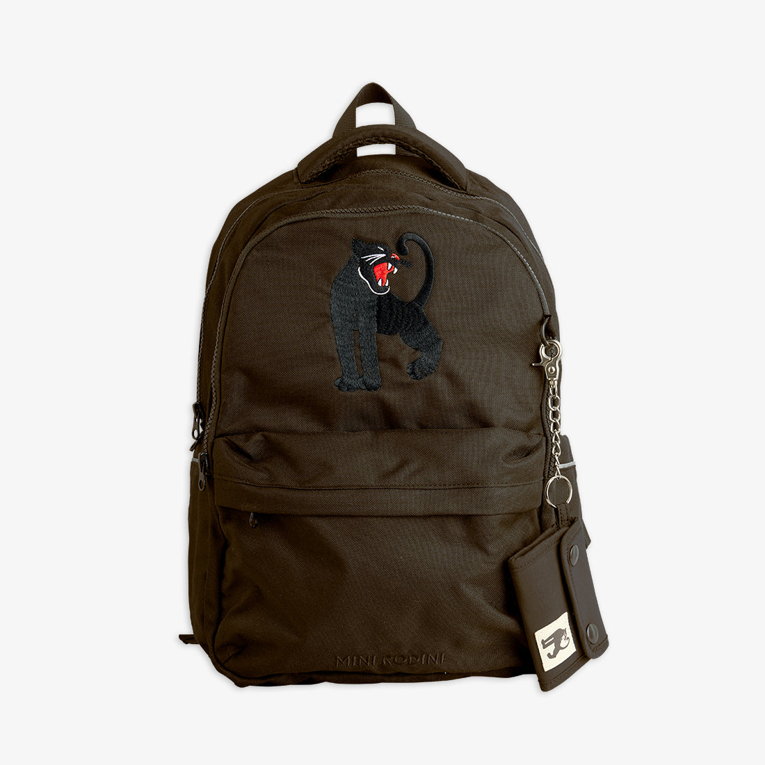 Mini Rodini Panther Emb Backpack Brown