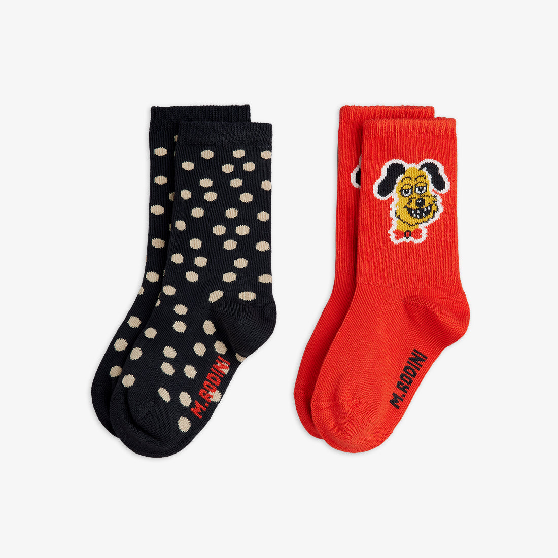 Mini Rodini Dots 2-Pack Socks