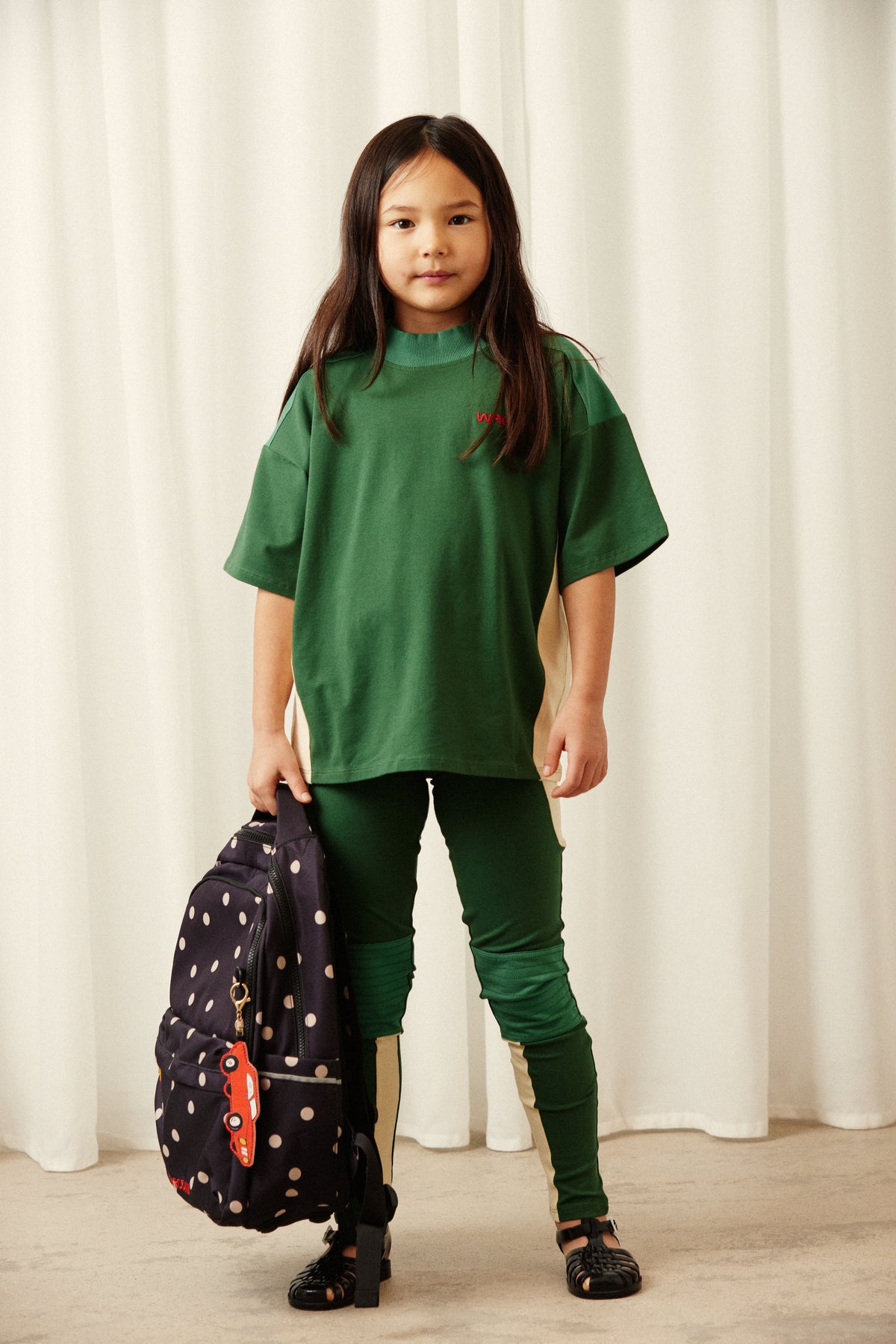 Mini Rodini Dots Aop School Backpack - Limited