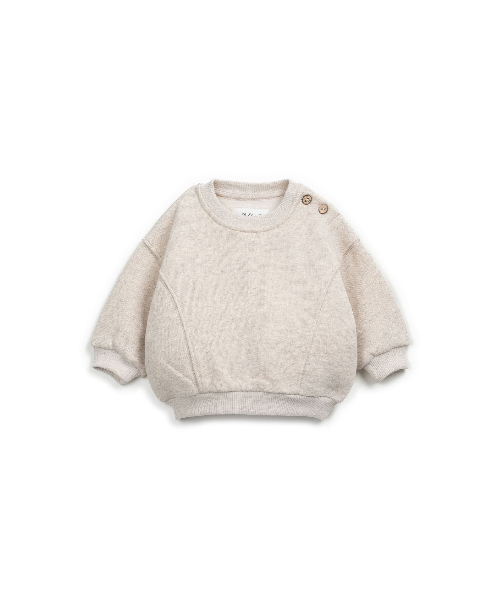 Play Up Fleece Sweater Off white