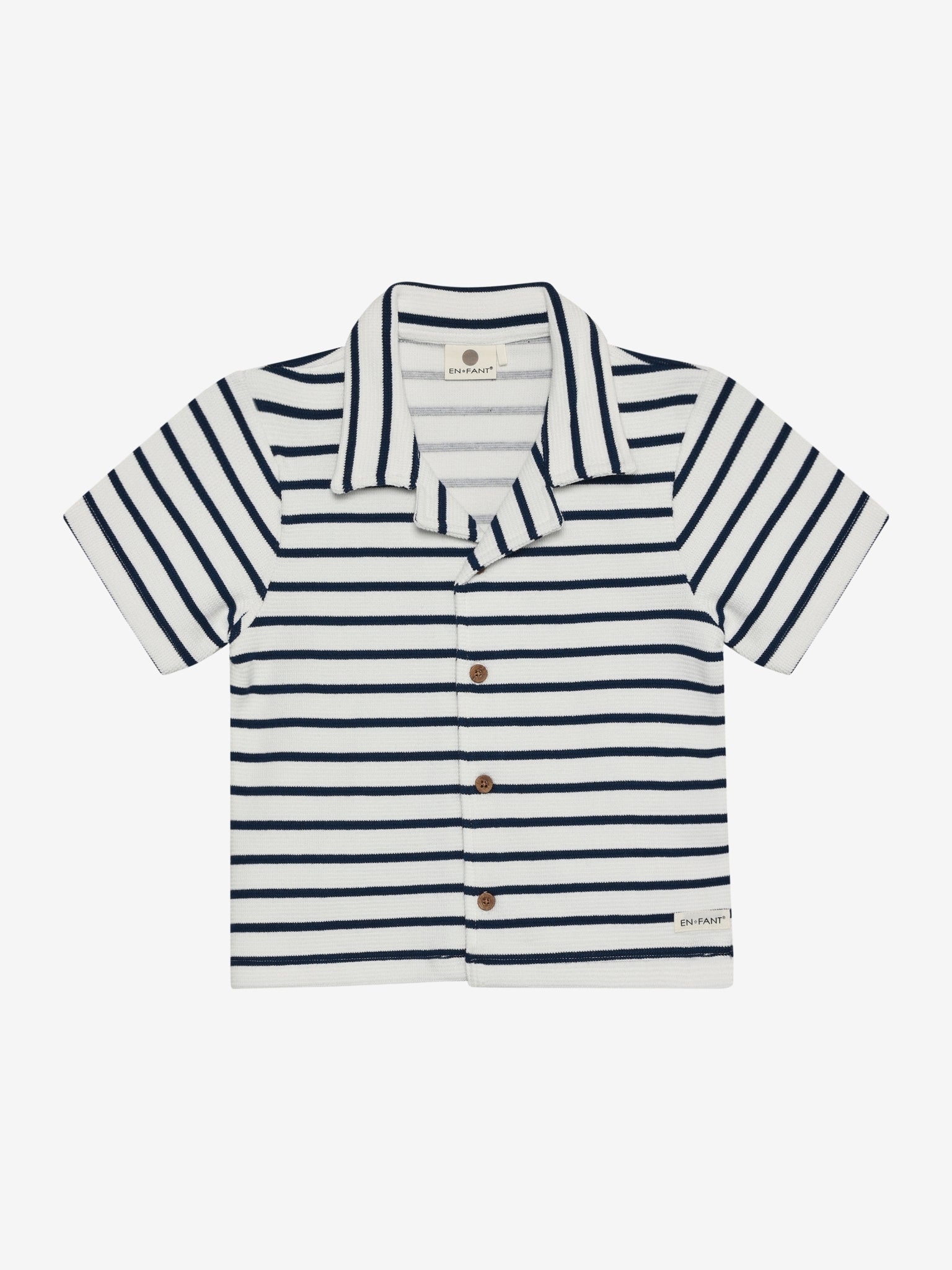 Enfant Shirt Sweat Stripe Jongens