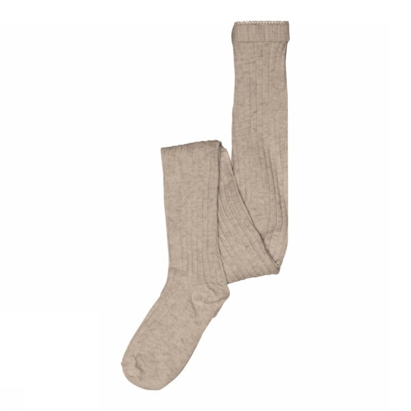 MP Denmark Cotting Rib Maillots Light Brown Melange
