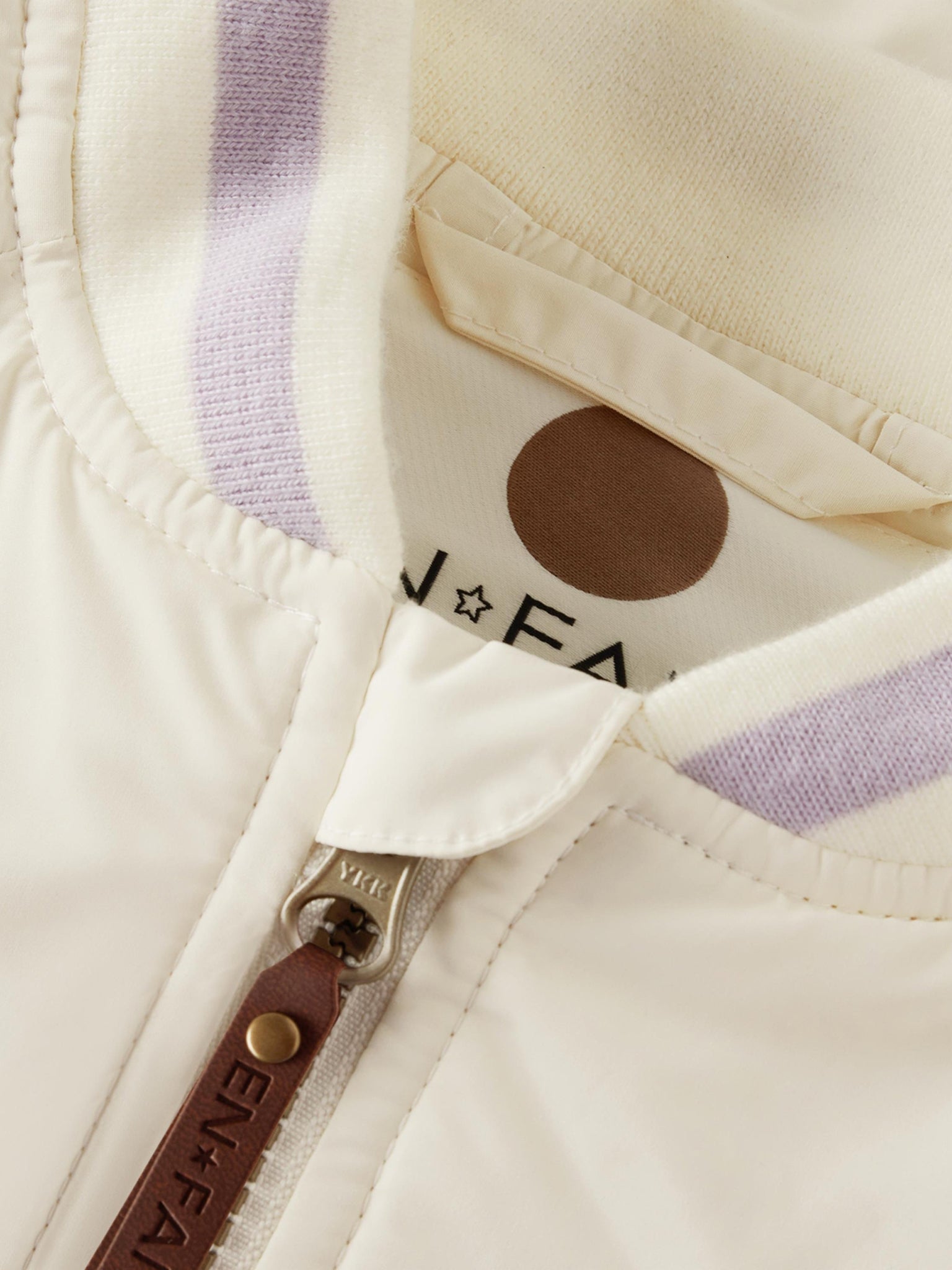 Enfant Bomber Summer Jacket W. Embroidery Purple