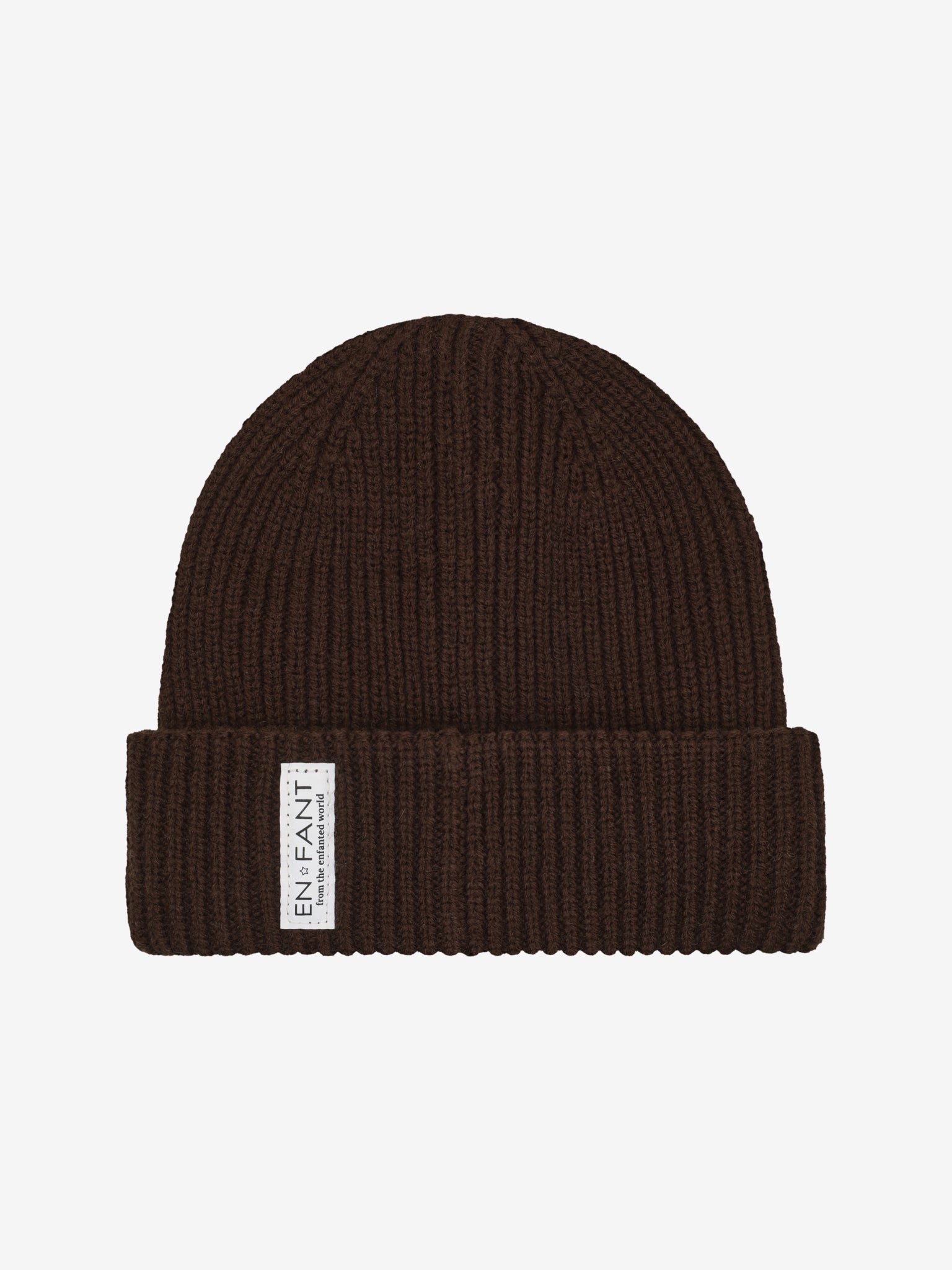 Enfant Beanie W. Lining Coffee Bean