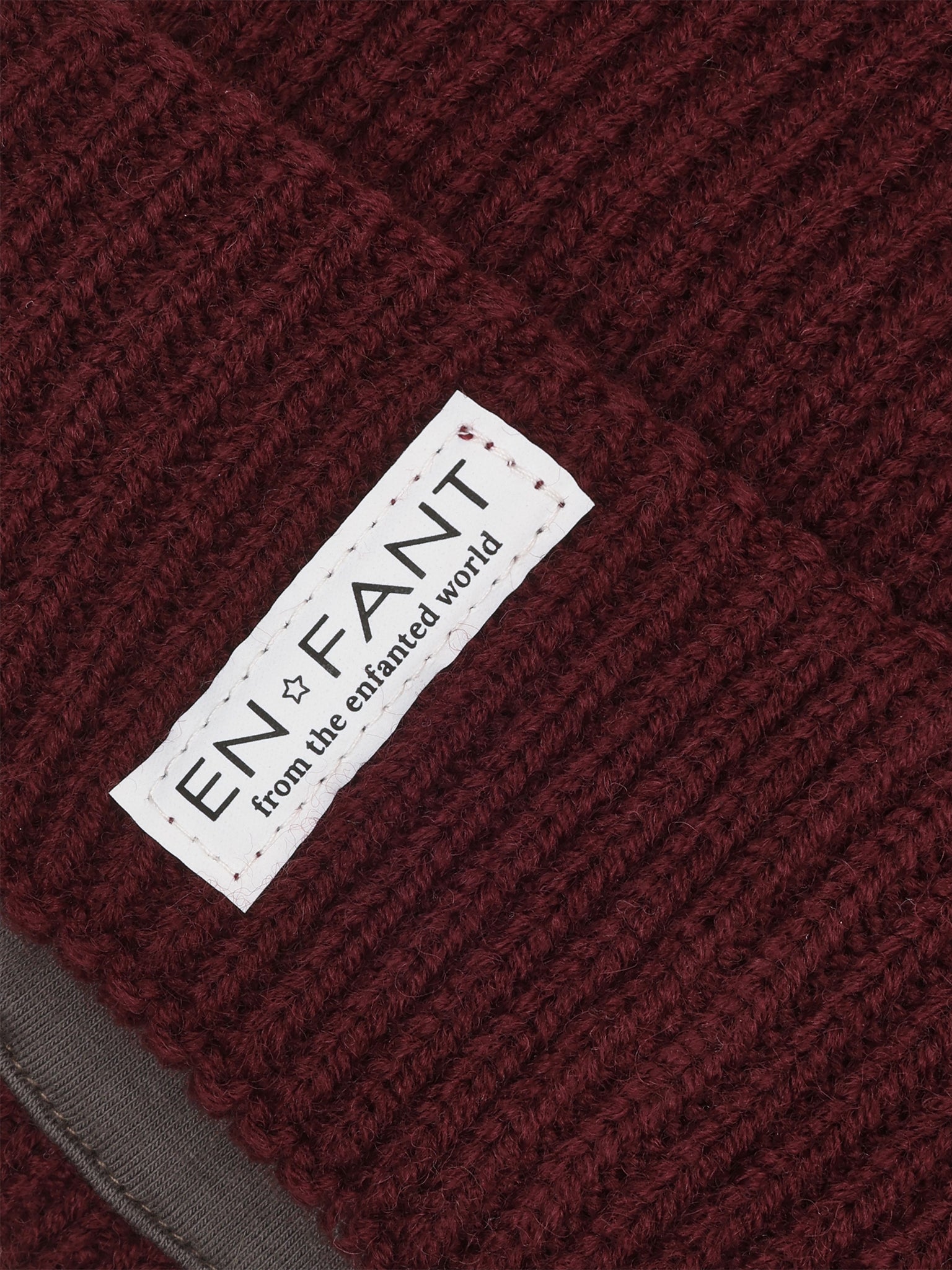Enfant Beanie W Lining Port Royale