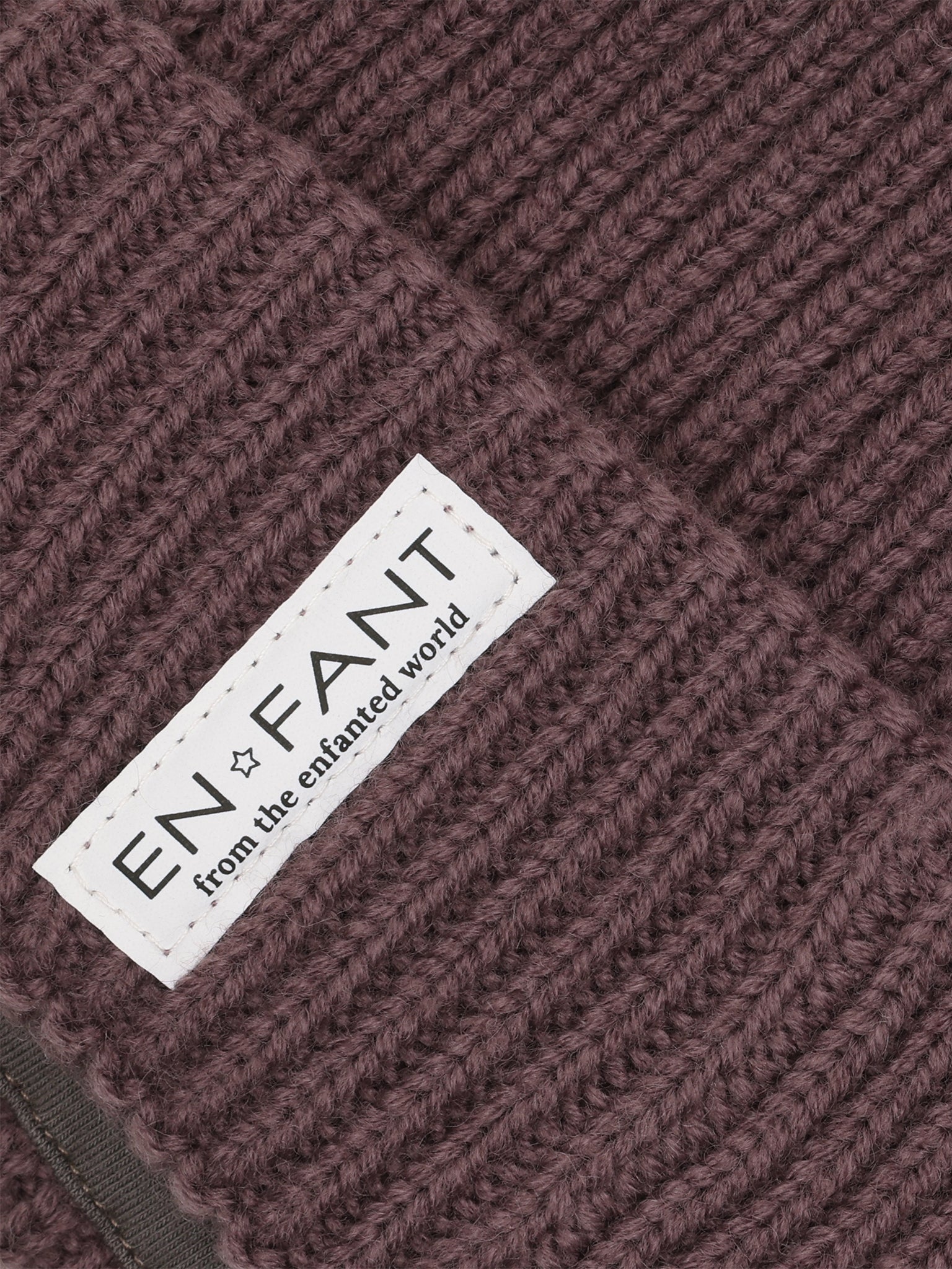 Enfant Beanie W Lining Flint