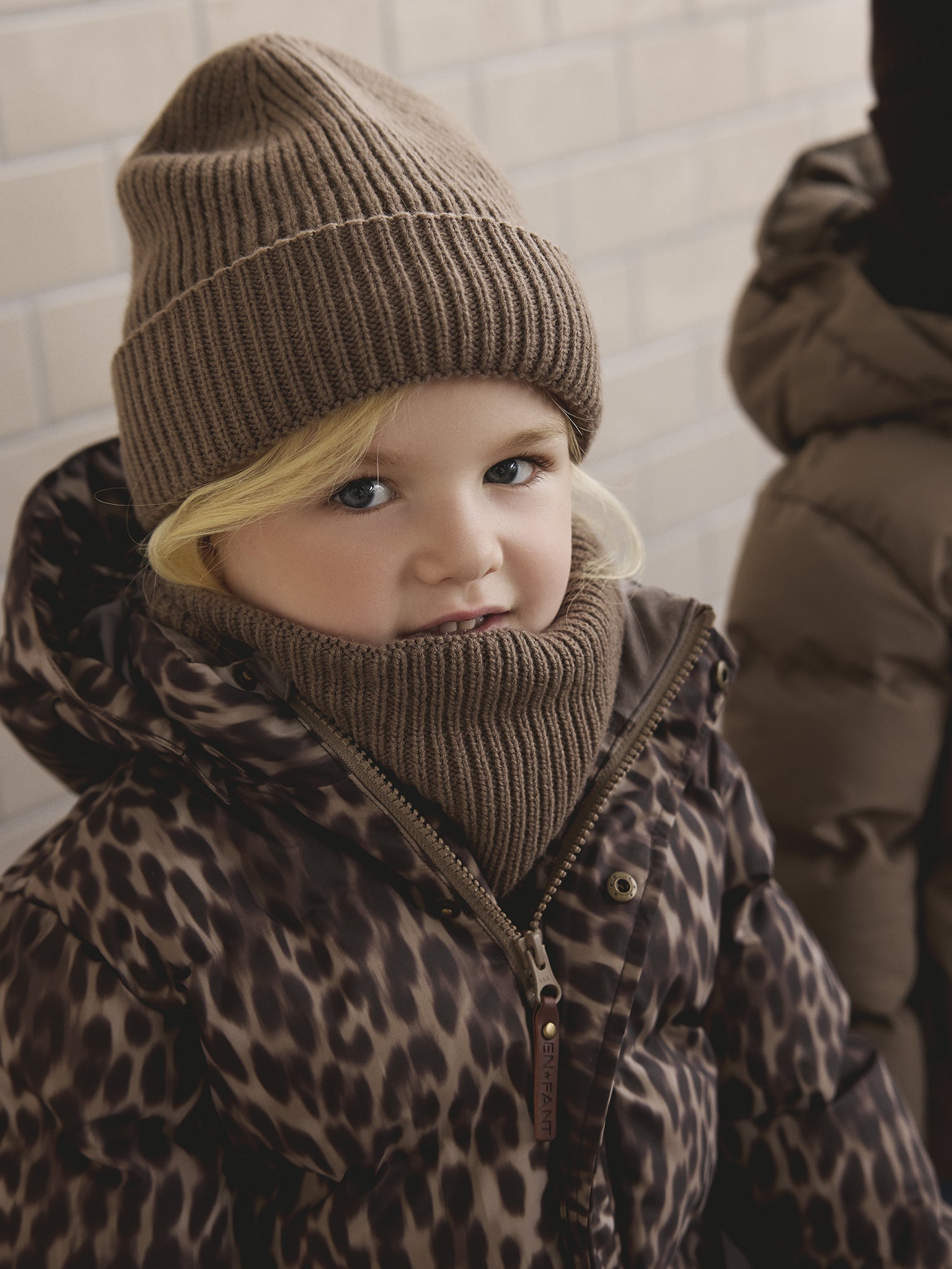 Enfant neckwarmer Pine Bark