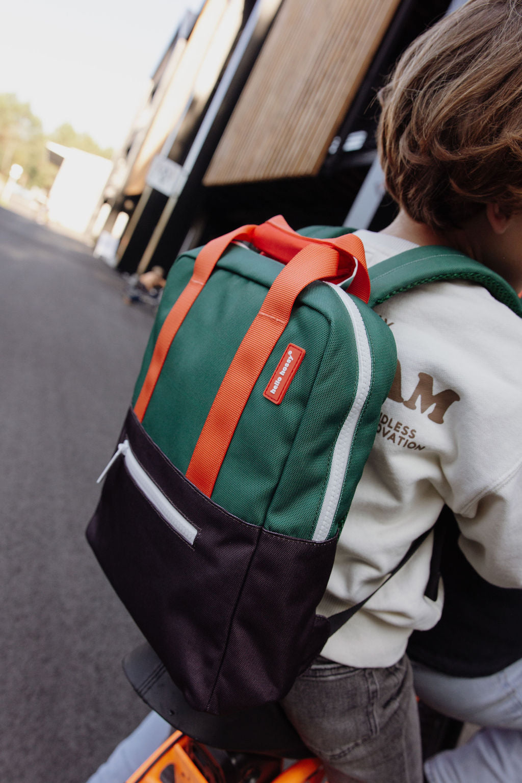 Hello Hossy Mini Dark Green Rugzak