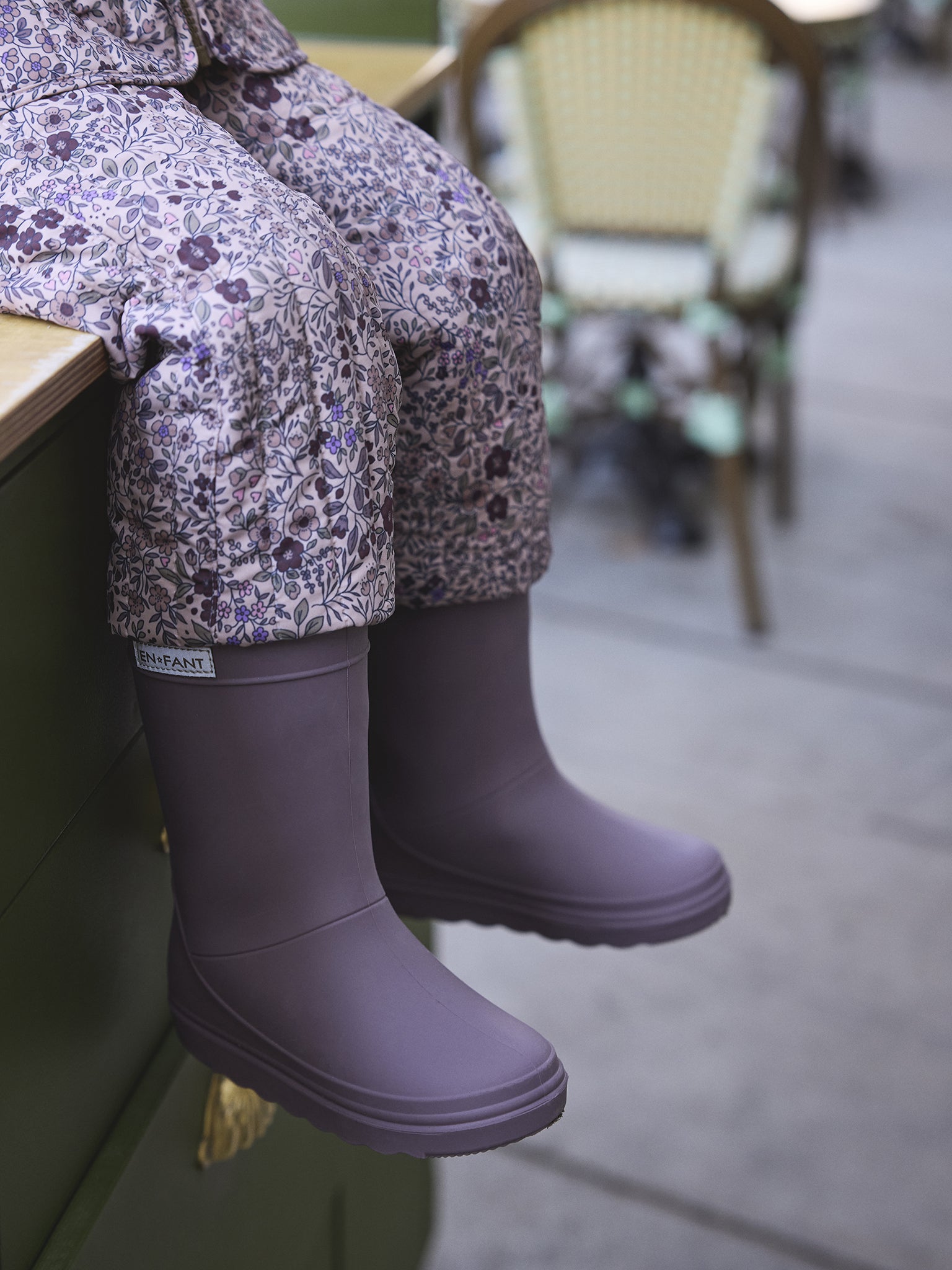 Enfant Termo Boots Solid Flint