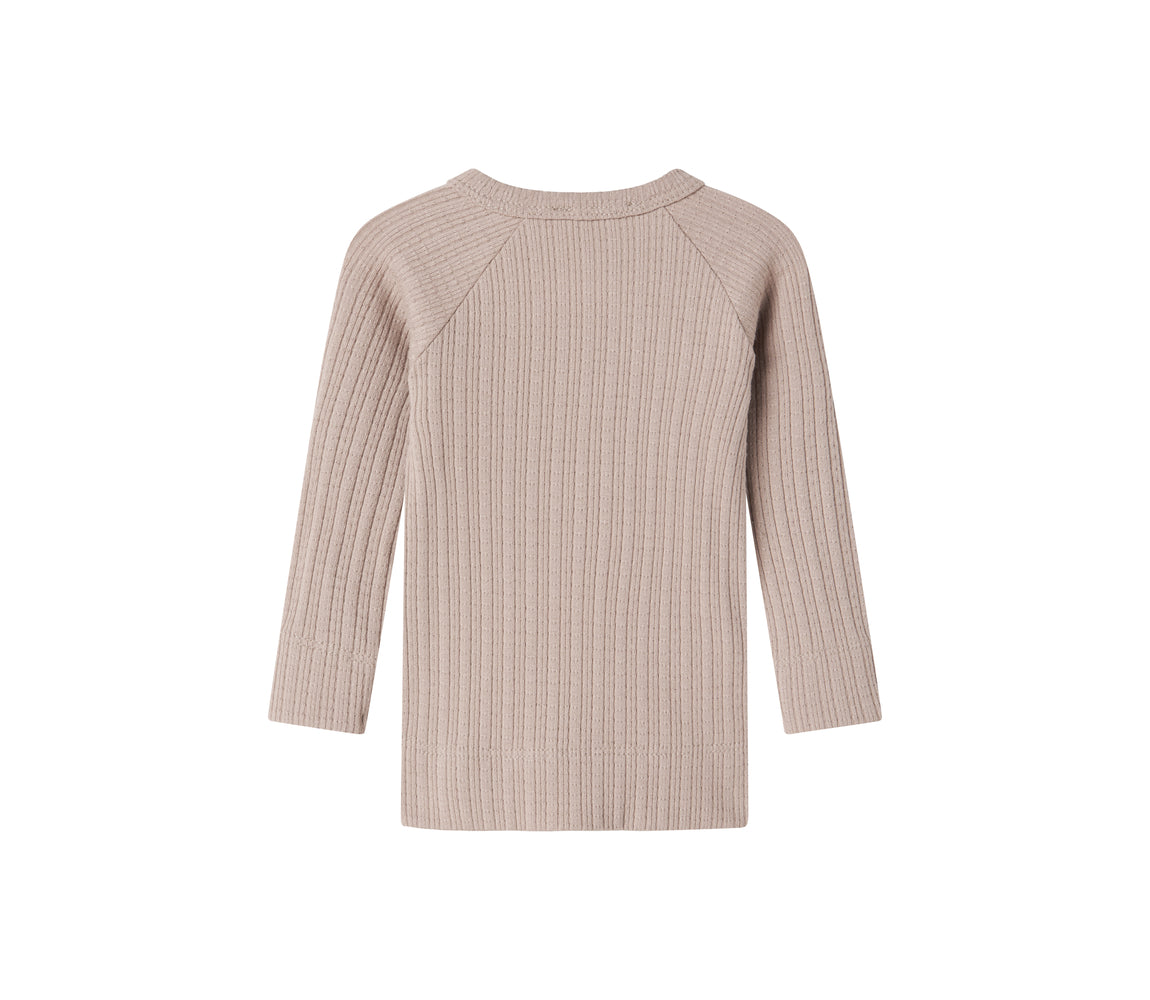 Marmar Copenhagen Tut Wrap Modal Pointelle Rib Longsleeve Baby