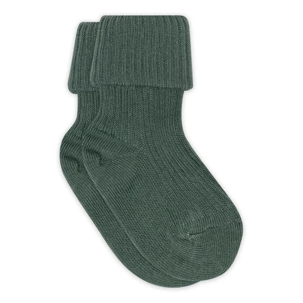 Mp Denmark Baby Sok Dark Forest Green