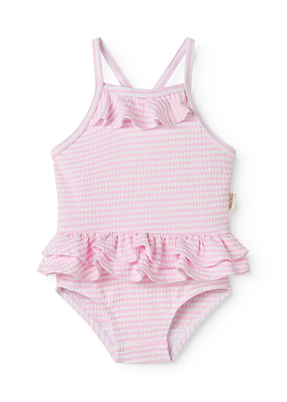 MarMar Copenhagen Baby Swinnie Badpak Pink Stripe