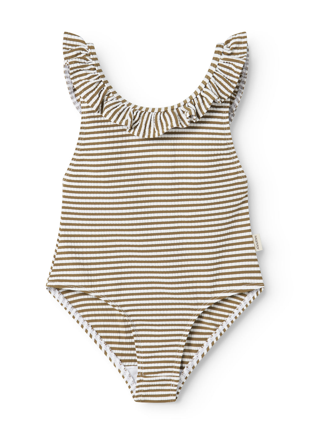 MarMar Copenhagen Swilla Badpak Dark Bronze Stripe