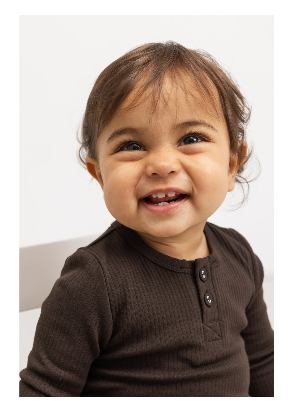 MarMar Copenhagen Body Baby Romper Dark Roast