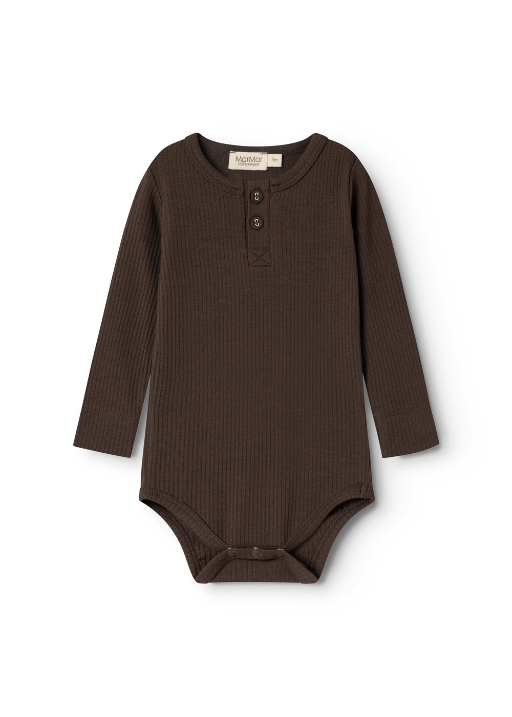 MarMar Copenhagen Body Baby Romper Dark Roast