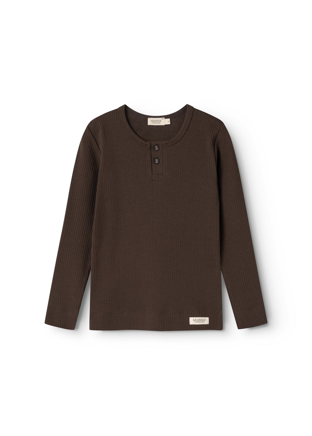 MarMar Copenhagen Longsleeve Tee Modal Dark Roast