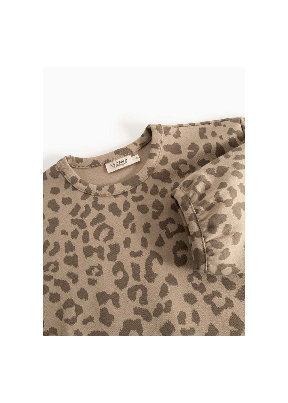 MarMar Copenhagen Toan Double Jersey Sweatshirt Leopard