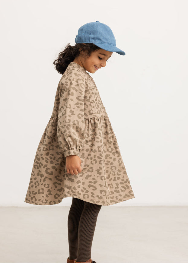 MarMar Copenhagen Dorell Chino Twill Dress Leopard