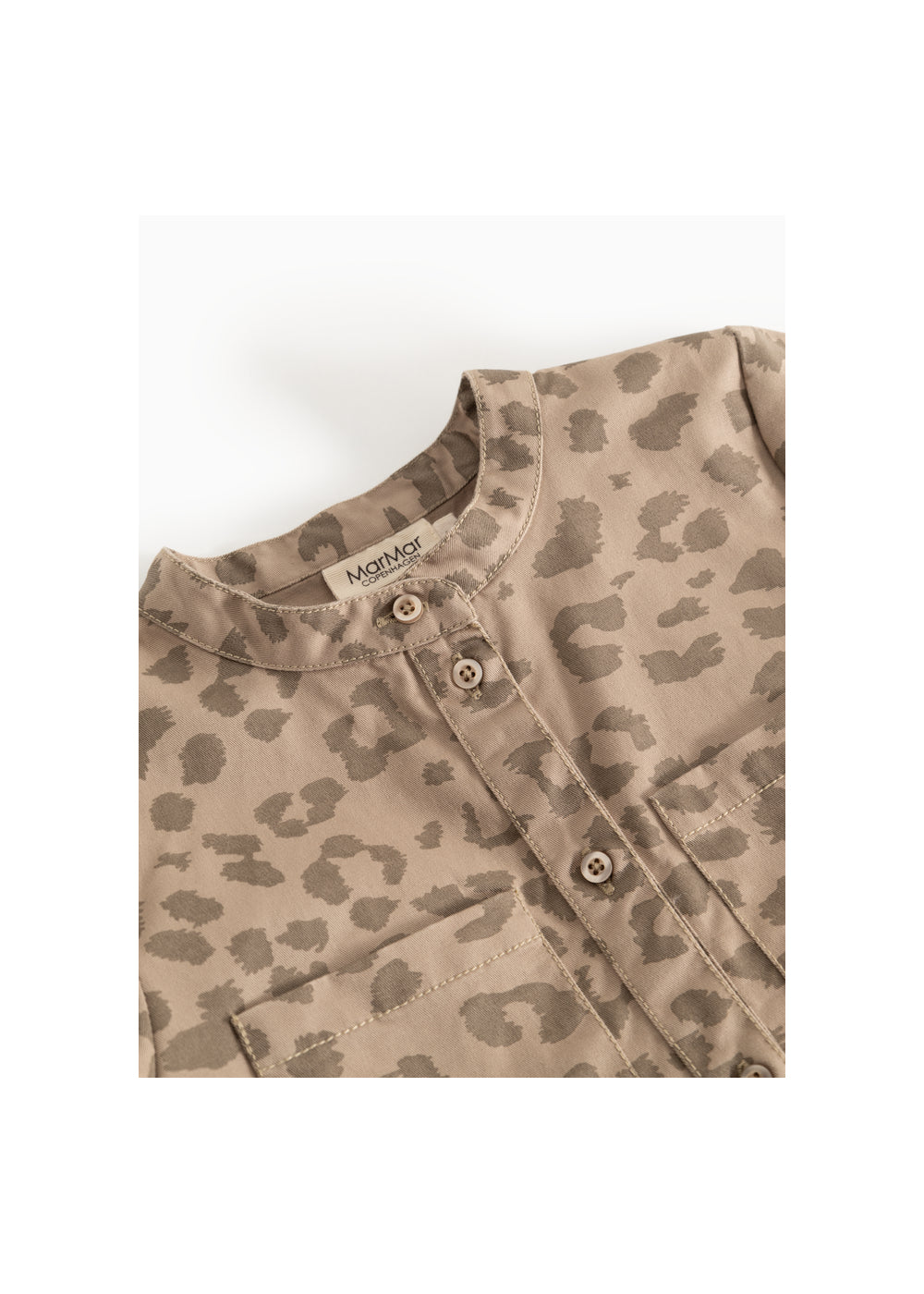 MarMar Copenhagen Dorell Chino Twill Dress Leopard