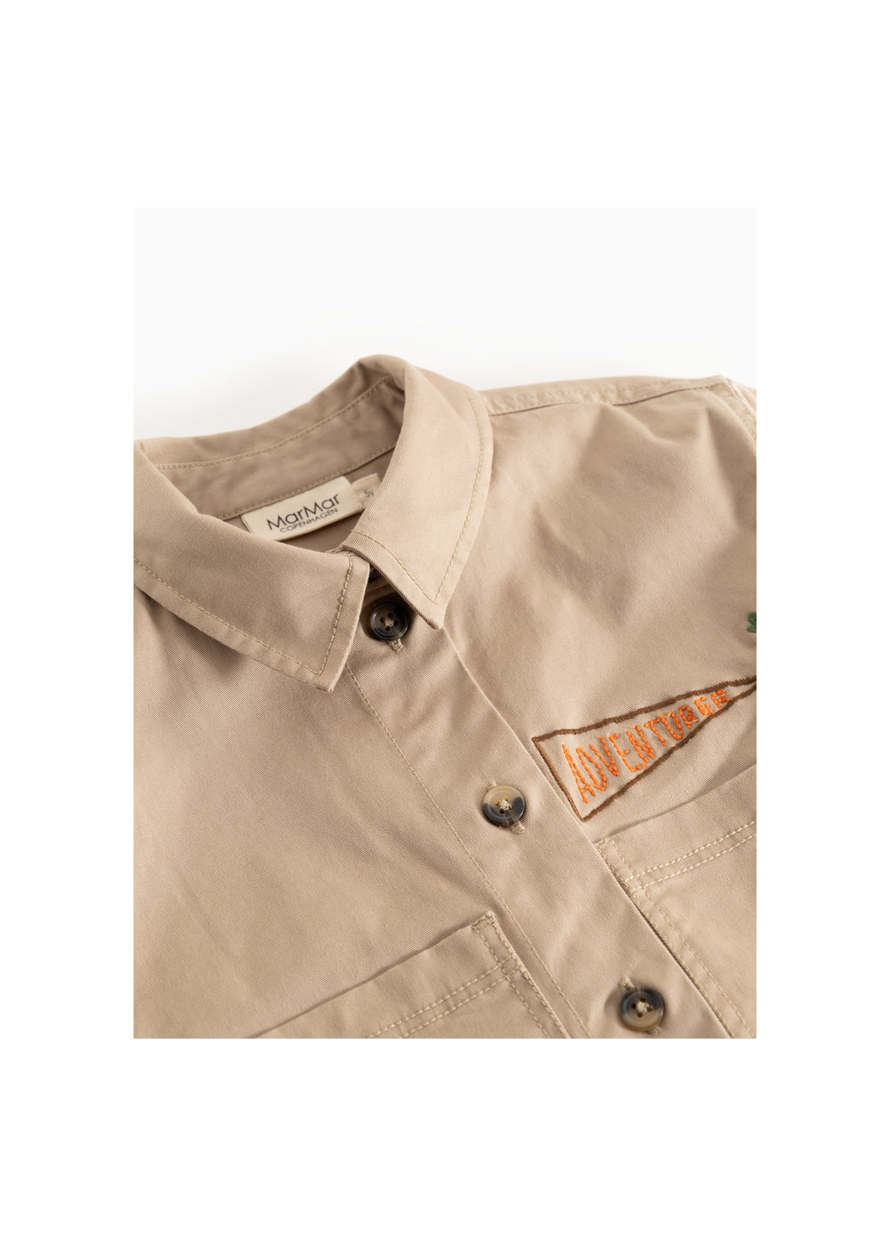 MarMar Copenhagen Temi Chino Twill Blouse Muddy