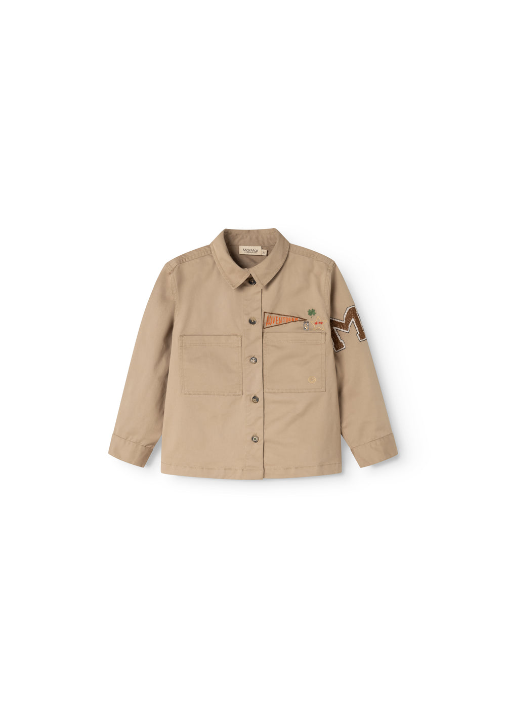 MarMar Copenhagen Temi Chino Twill Blouse Muddy
