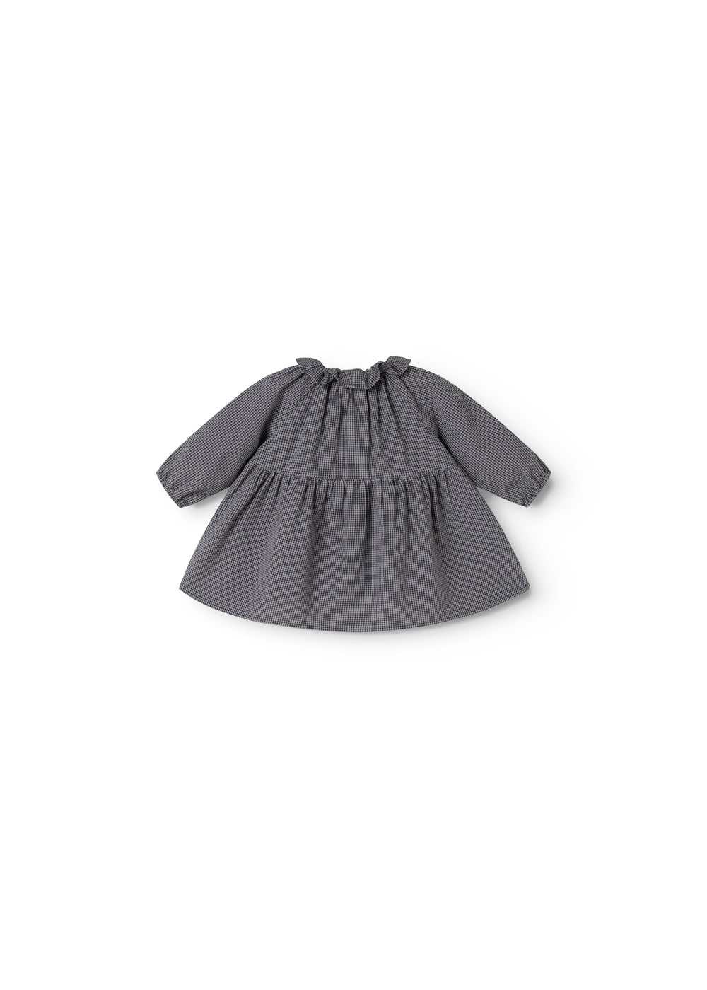 MarMar Copenhagen Baby Dawson Frill Dress Blue Check