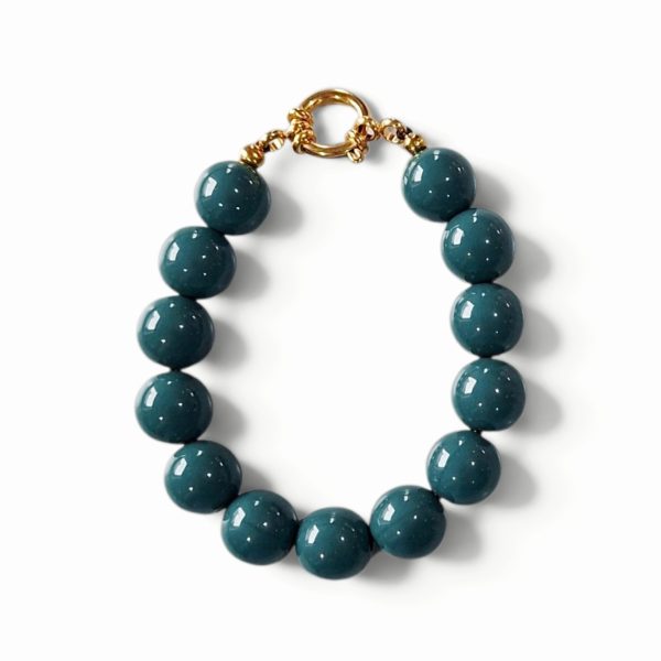 Feestbeest Kralenarmband Groen