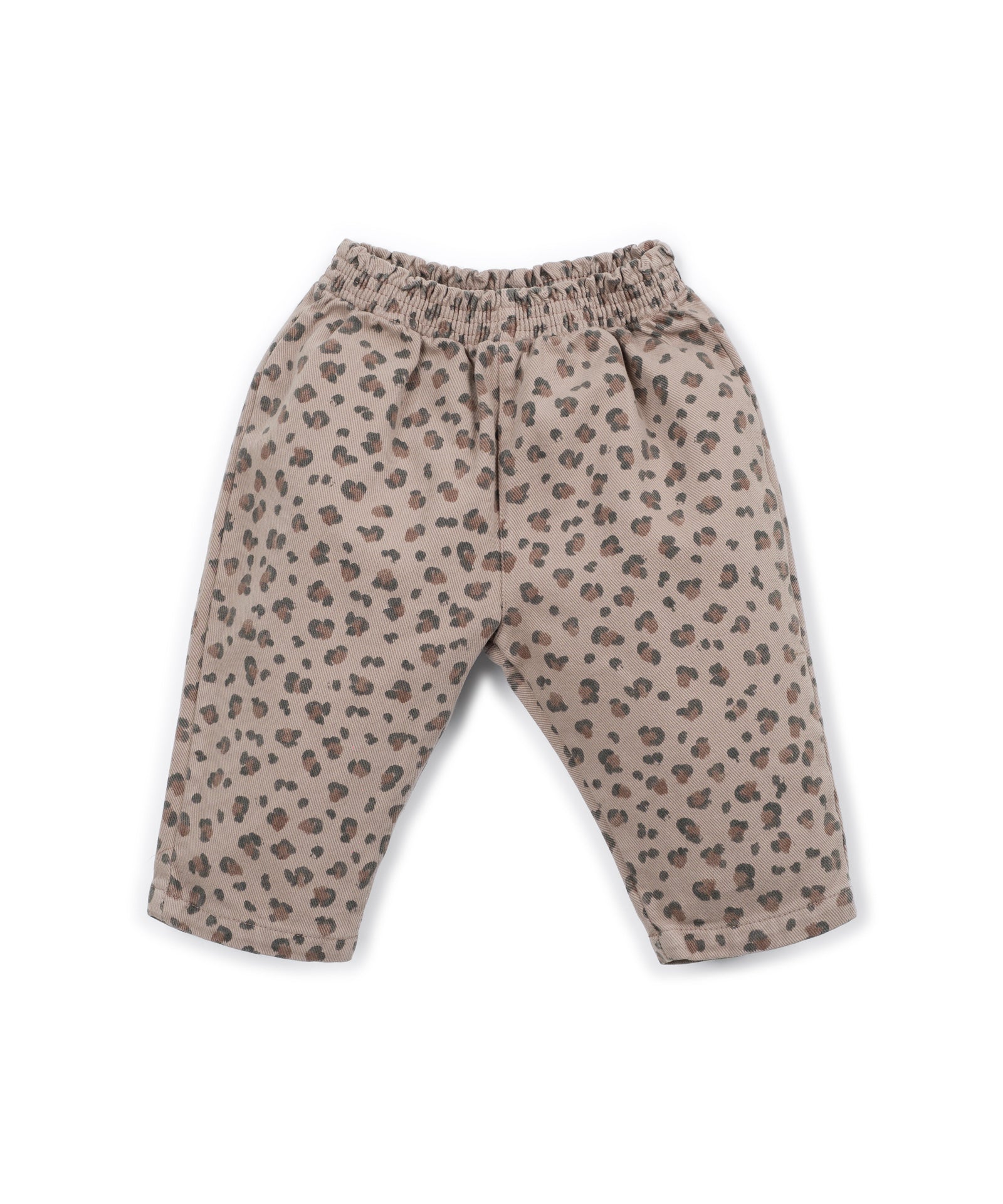 Play Up Printed Twill Trousers Leopard