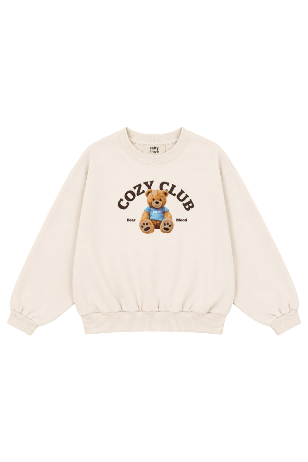 Salty Stitch Sweater Teddy Beige