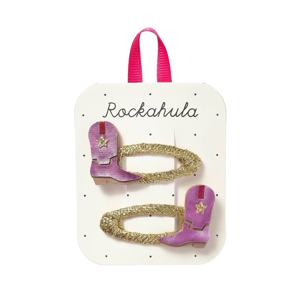 Rockahula Dolly Disco Cowgirl Boots Haarclip