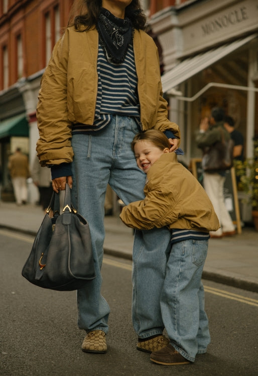 Charlie Petite Pip Pale Blue Jeans Mommy X Mini : Mommy