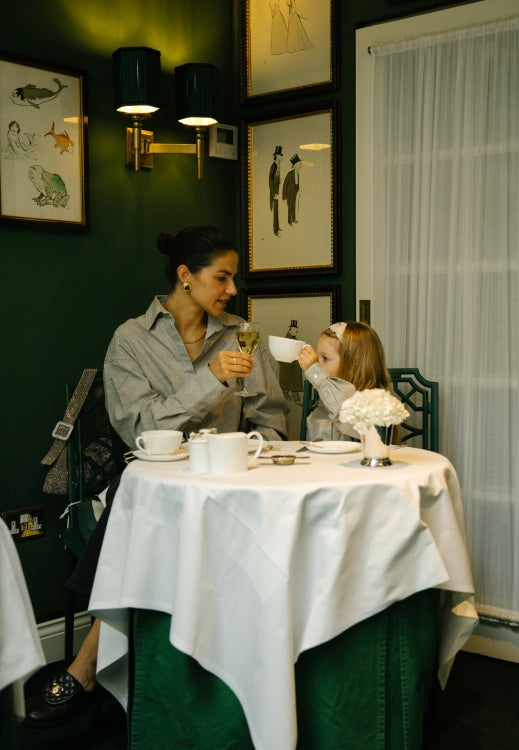 Charlie Petite Odile Blouse Pied De Poule Mommy X Mini : Mommy