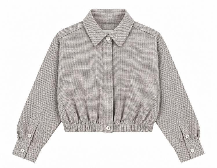 Charlie Petite Odile Blouse Pied De Poule Mommy X Mini : Mini