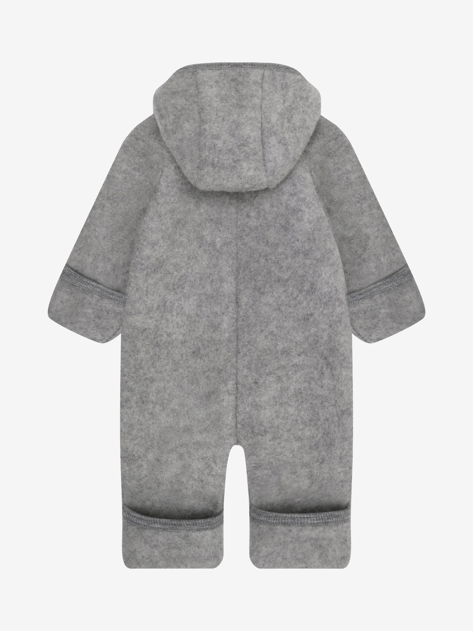 HUTTELiHUT Pram Suit Wol Fleece Grey Melange