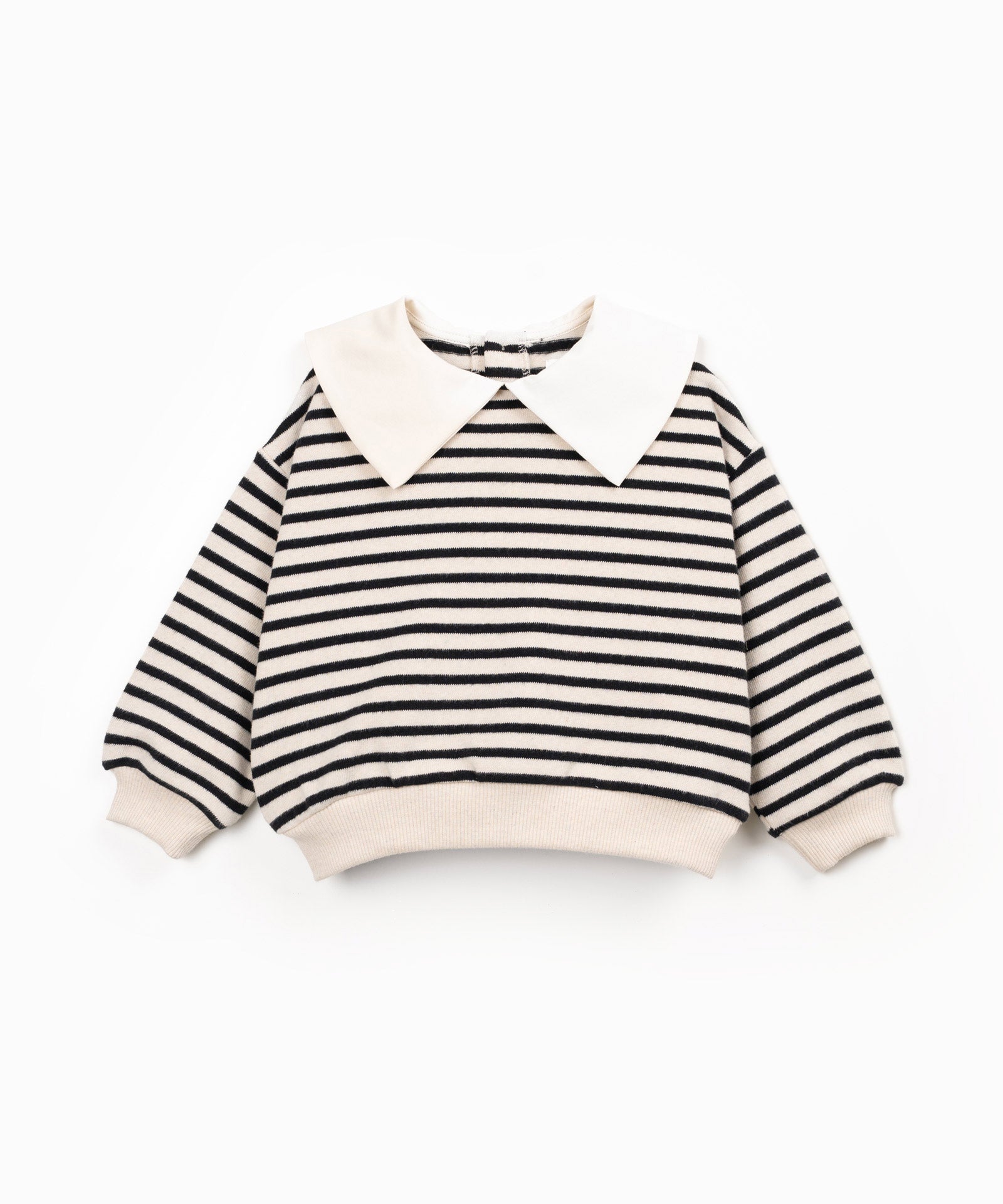 Play Up Striped Jersey Sweater Met Kraag