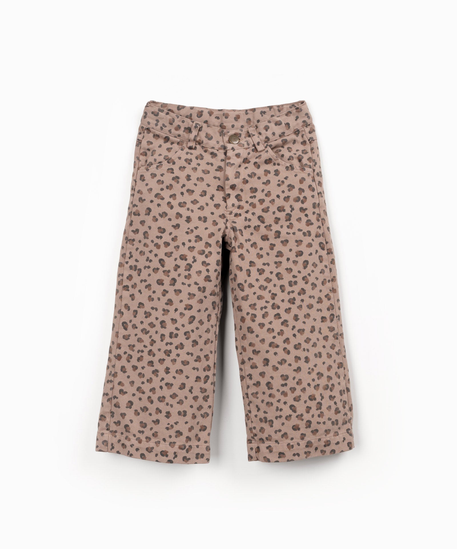 Play Up Printed Twill Trousers Leopard