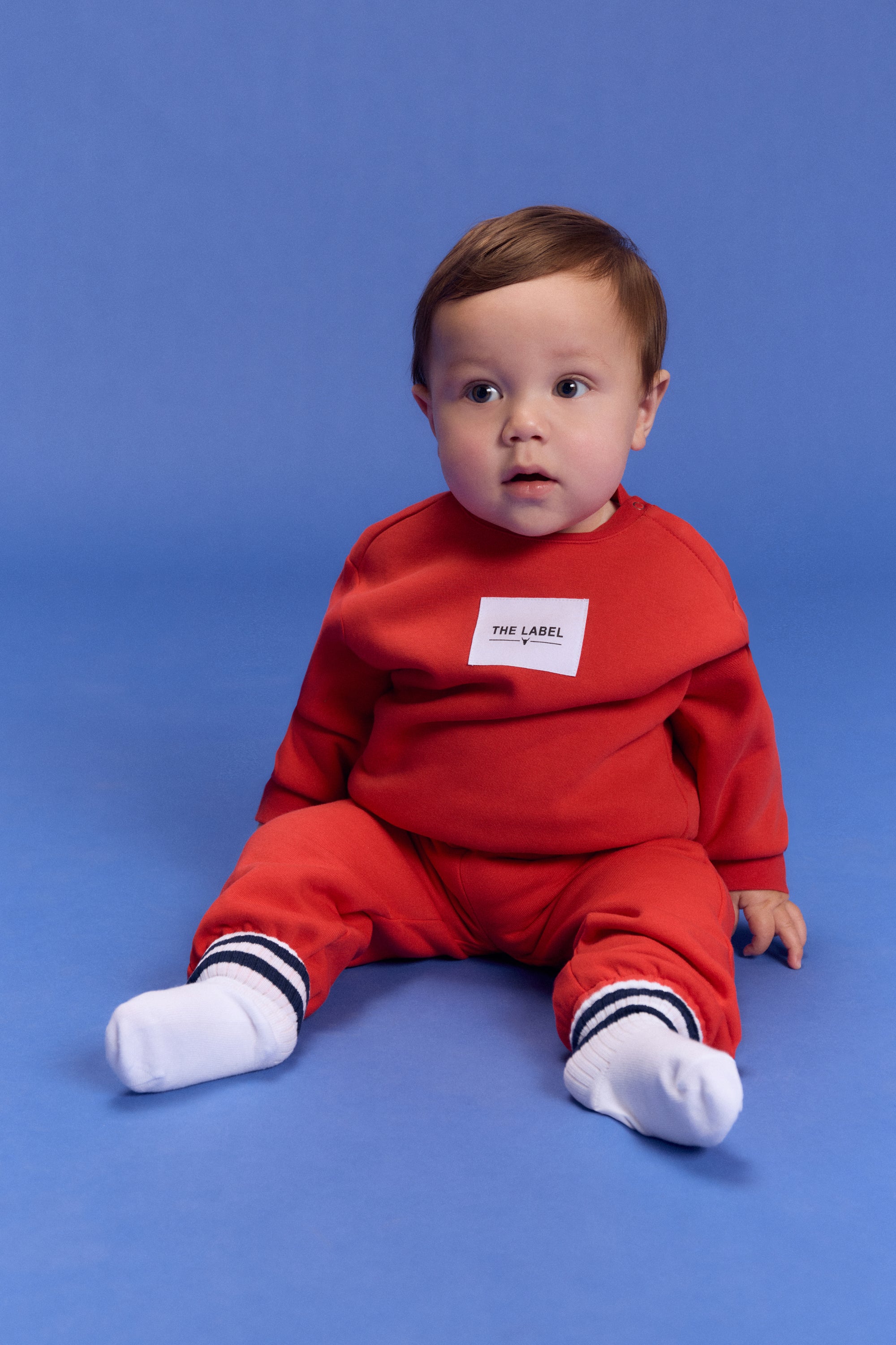 Alix Mini Knitted Label Sweater Baby